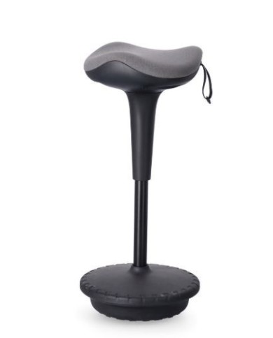 Sgabello Caleb Grigio Bizzotto