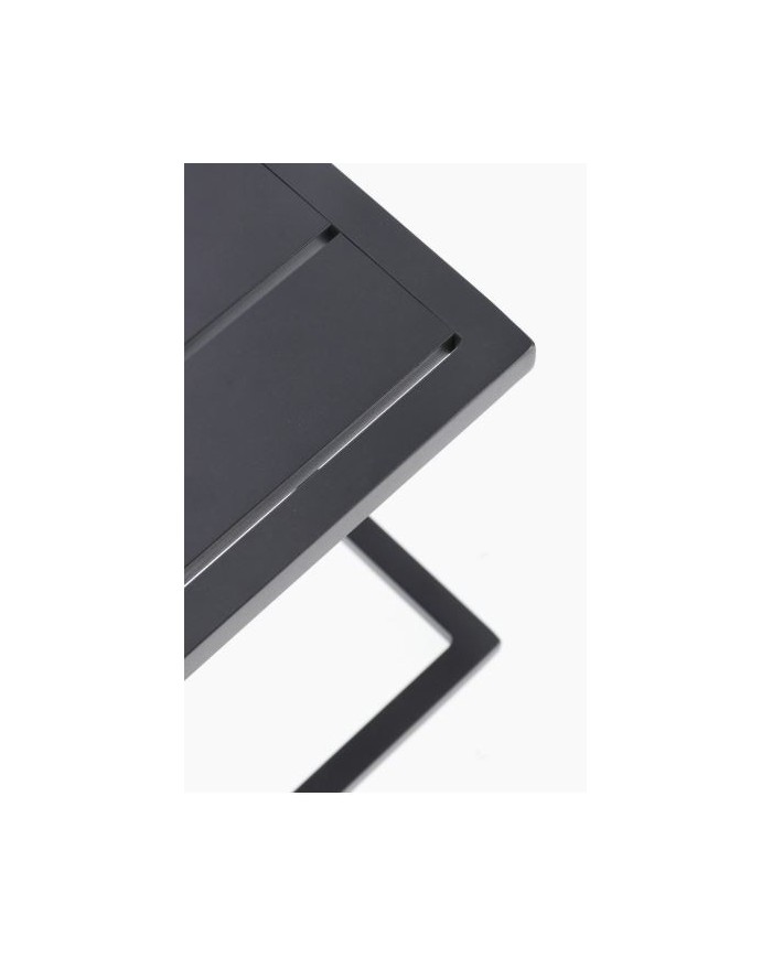 Tavolino  Taylor 40x40 grigio scuro Bizzotto