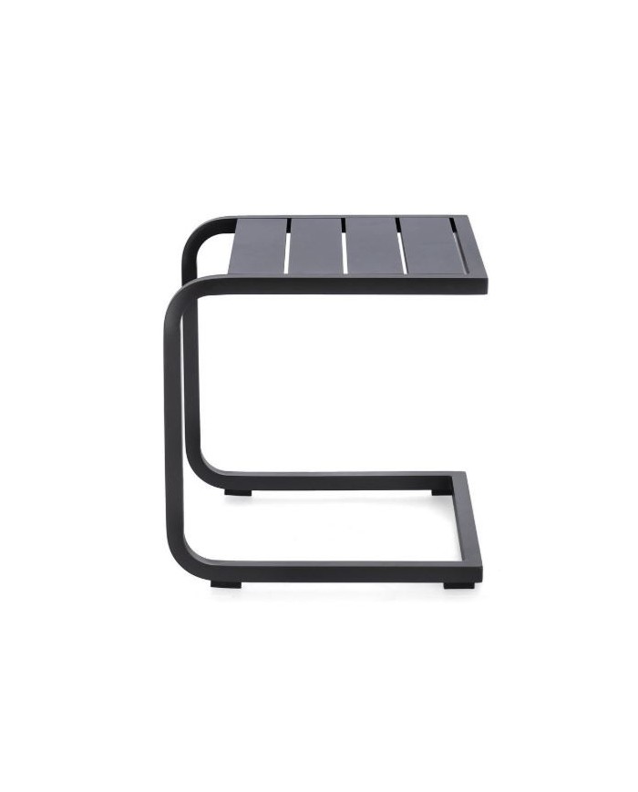 Tavolino  Taylor 40x40 grigio scuro Bizzotto