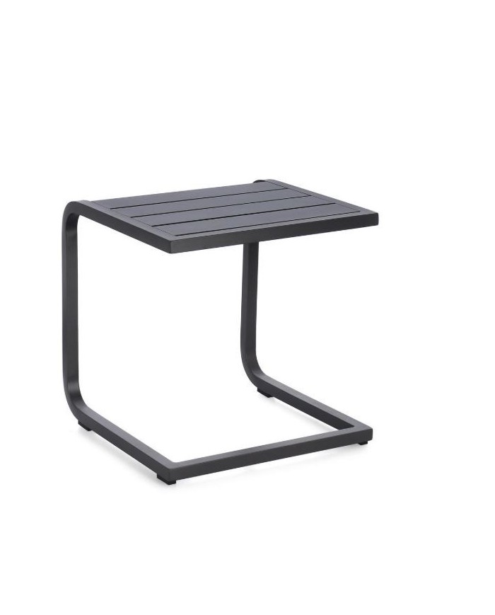 Tavolino  Taylor 40x40 grigio scuro Bizzotto