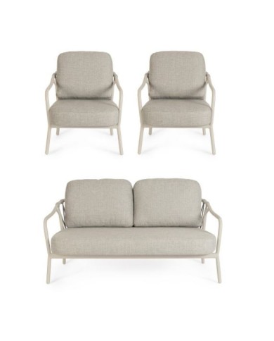 Set3 salotto Edvige Pelican Bizzotto