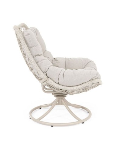 Poltrona girevole Azores Light Bizzotto