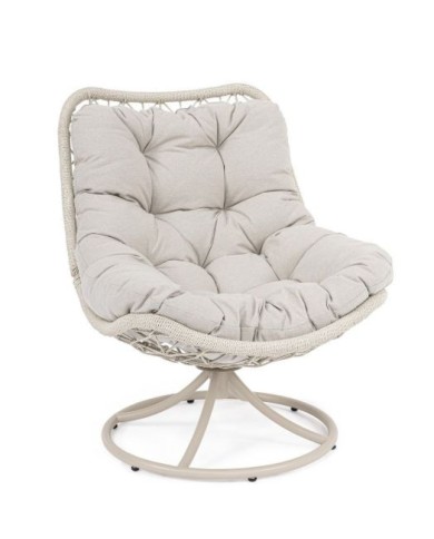 Poltrona girevole Azores Light Bizzotto