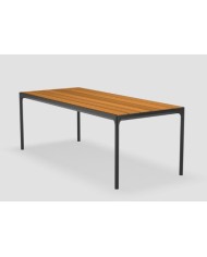 Four Table 210X90 telaio nero Houe