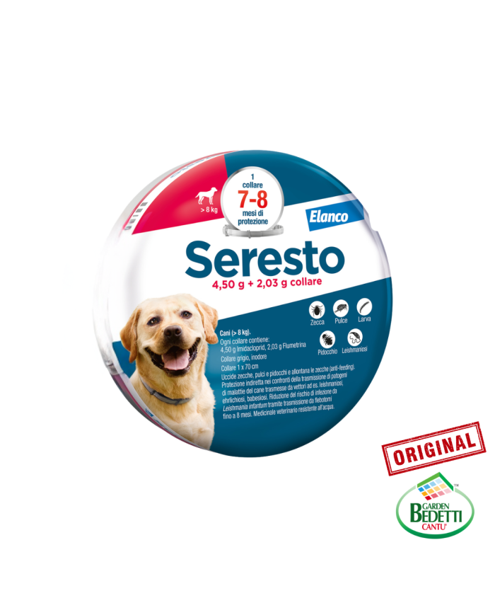 Elanco Seresto collare antiparassitario cani oltre 8 Kg