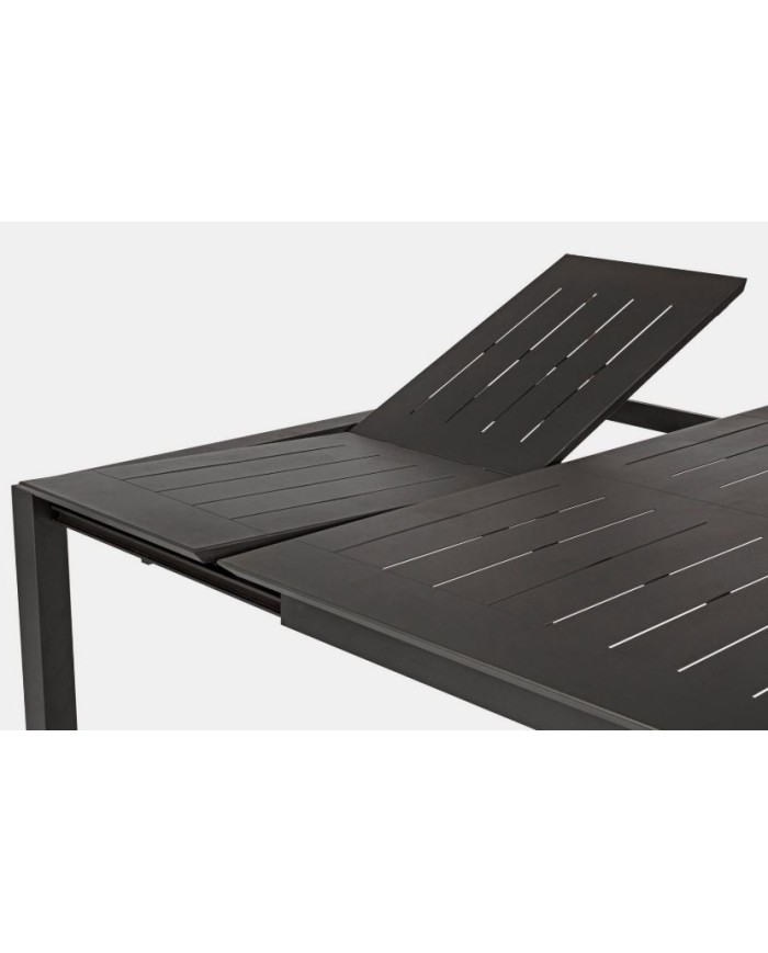 Tavolo allungabile Konnor antracite Bizzotto