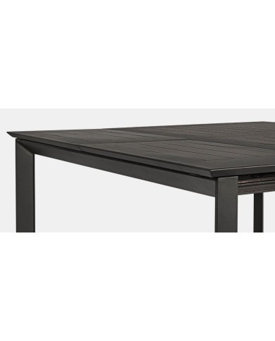 Tavolo allungabile Konnor antracite Bizzotto
