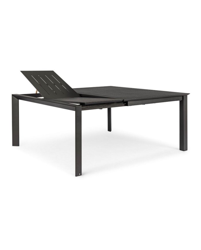 Tavolo allungabile Konnor antracite Bizzotto