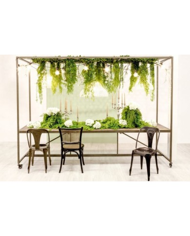 Tavolo espositore con tetto 300x210H Bizzotto