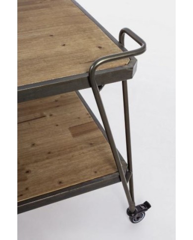 Tavolo espositore 2p con ruote Bizzotto