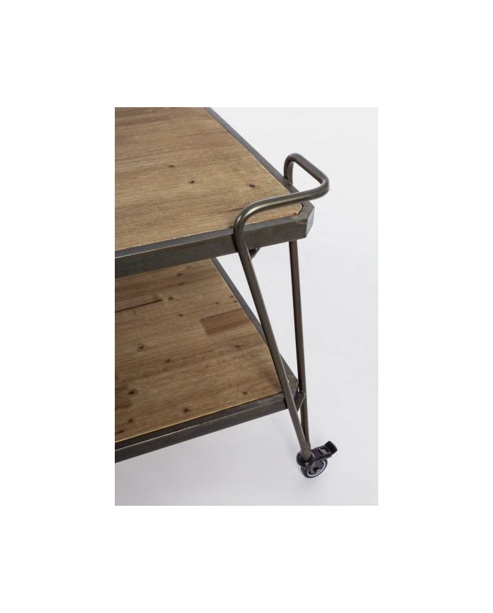 Tavolo espositore 2p con ruote Bizzotto