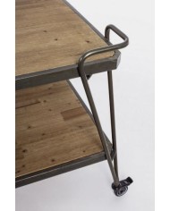 Tavolo espositore 2p con ruote Bizzotto
