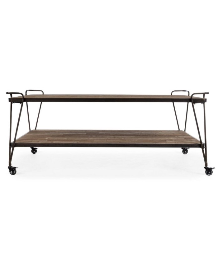 Tavolo espositore 2p con ruote Bizzotto