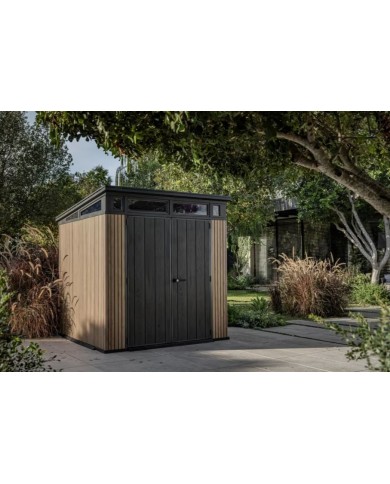 Casetta da giardino Pent 7x7