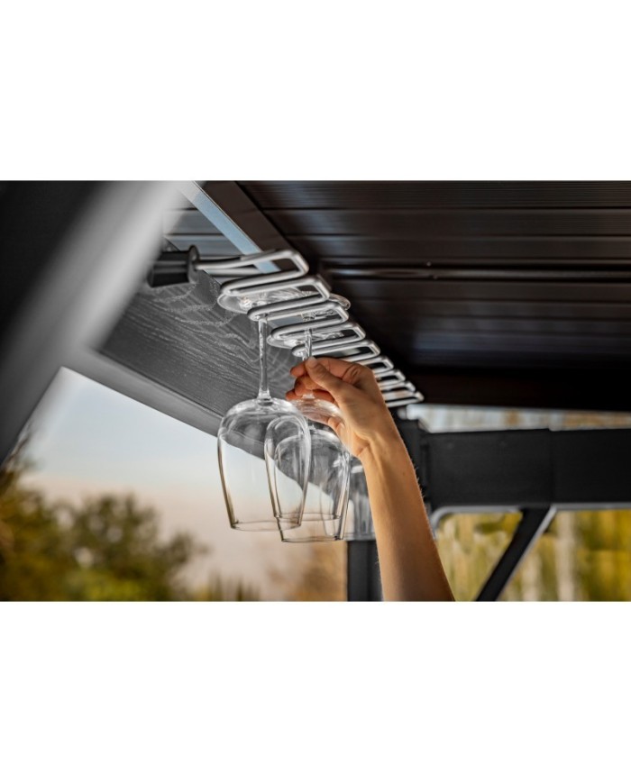 Keter gazebo bar signatur walnut