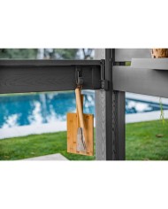 Keter gazebo bar signatur walnut