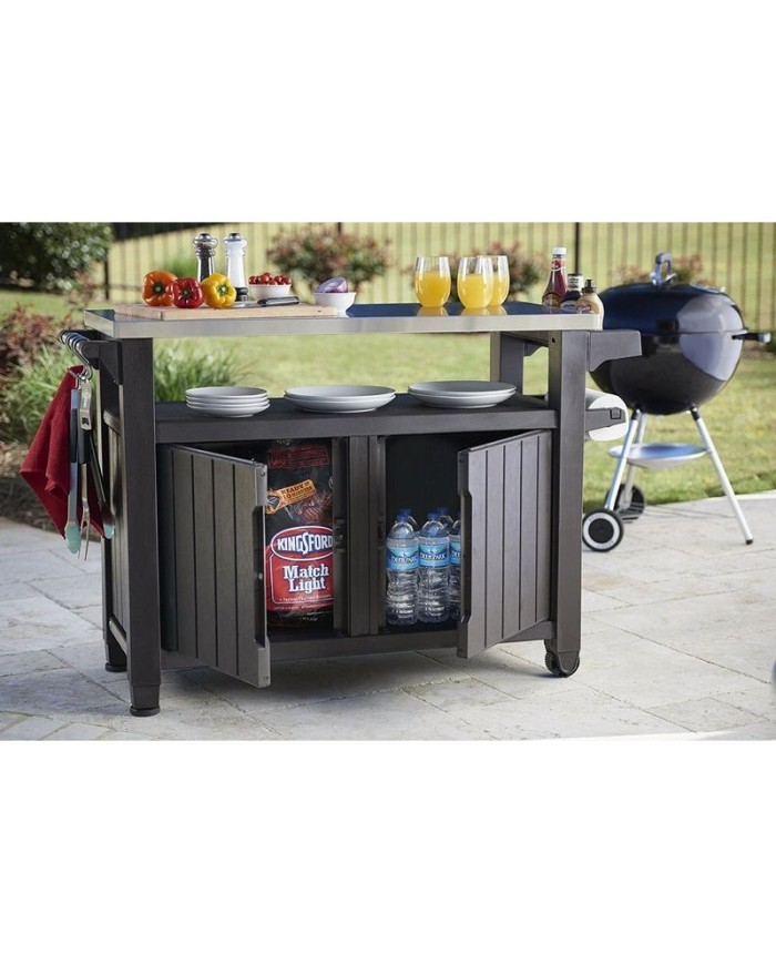 Keter tavolino in resina BBQ Unity XL