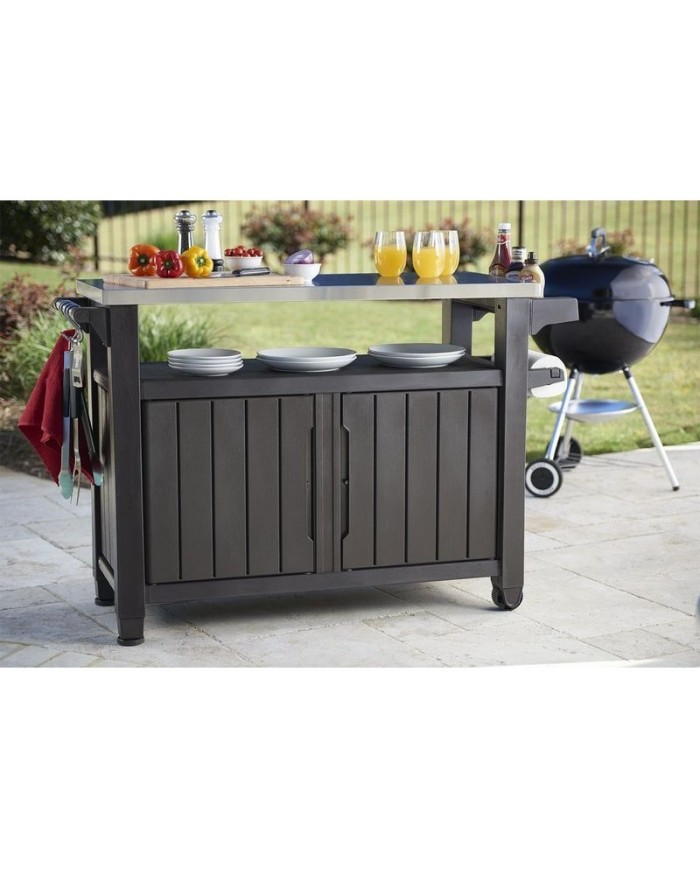 Keter tavolino in resina BBQ Unity XL