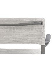 Sedia impilabile con braccioli oron LaFuma Titane