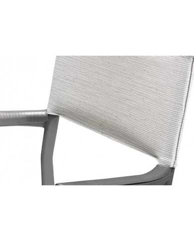 Sedia impilabile con braccioli oron LaFuma Titane