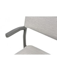 Sedia impilabile con braccioli oron LaFuma Titane