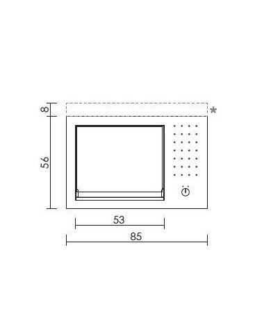 Piastra Barbecue Elettrica 55 ad Incasso Planet