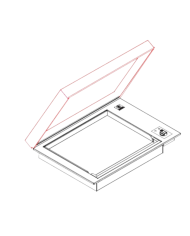 Coperchio per piastra Planet B.IN 55 L