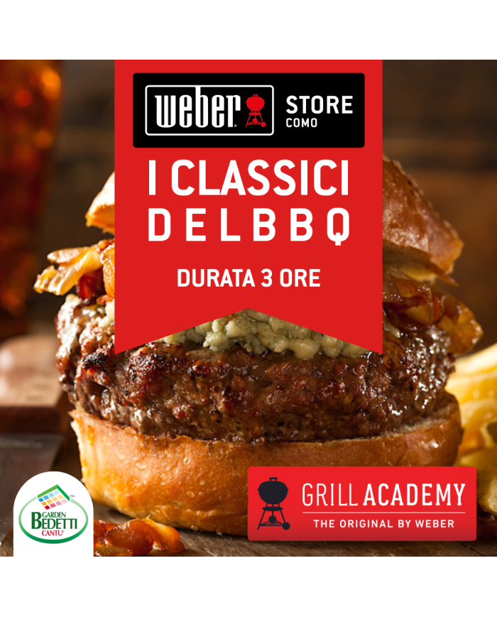 23 Maggio 2026 ore 9,30 - I CLASSICI DEL BBQ - corso di barbecue