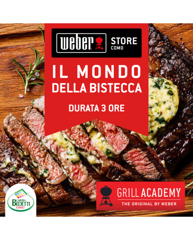 26 Settembre 2026 ore 9,30 - IL MONDO DELLA BISTECCA - corso di barbecue