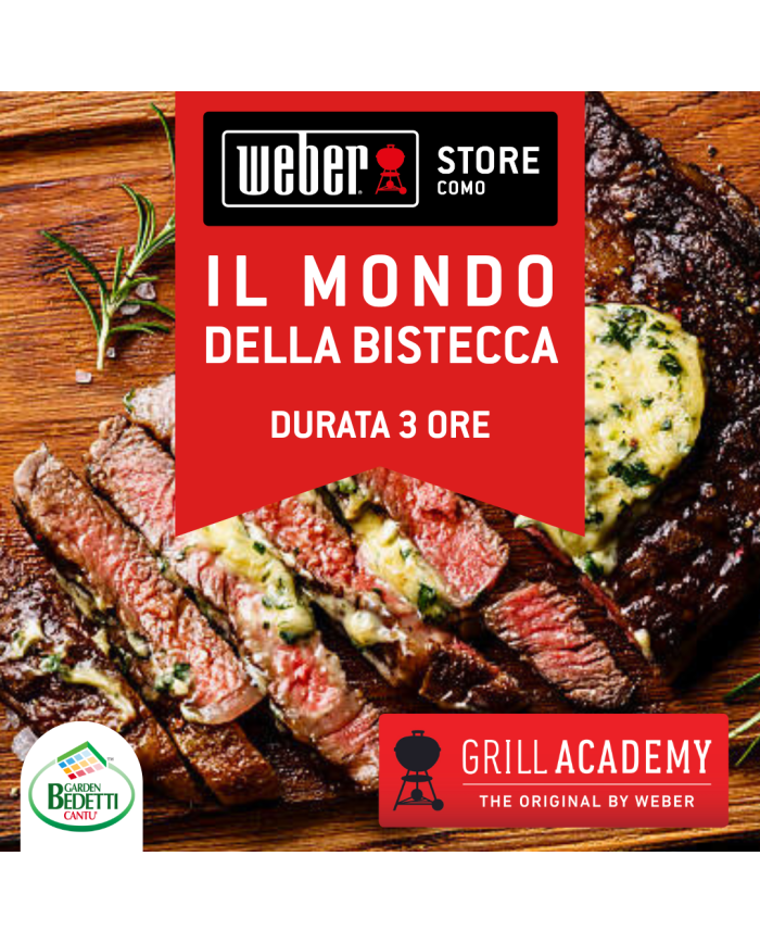 26 Settembre 2026 ore 9,30 - IL MONDO DELLA BISTECCA - corso di barbecue