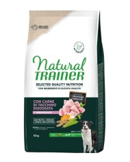 Crocchette per cani natural Trainer Selected Quality Nutrition Cane Adult Tacchino Disossata 10Kg