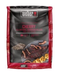 Pellet di legno FSC aroma Ciliegio Weber