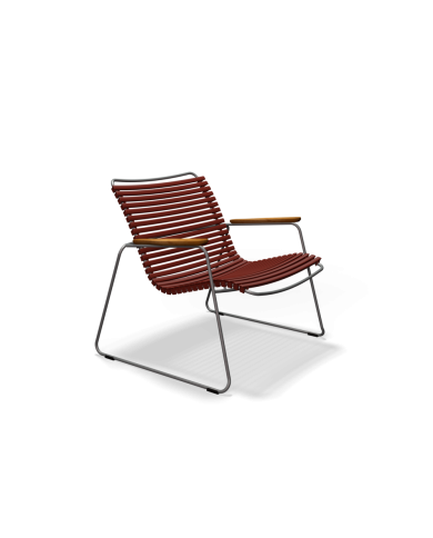 Sedia Click Roomy Lounge con braccioli Houe
