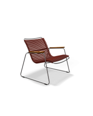 Sedia Click Roomy Lounge con braccioli Houe
