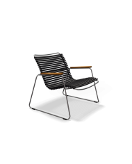Sedia Click Roomy Lounge con braccioli Houe