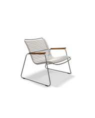 Sedia Click Roomy Lounge con braccioli Houe