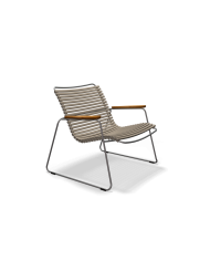 Sedia Click Roomy Lounge con braccioli Houe