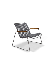 Sedia Click Roomy Lounge con braccioli Houe