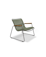 Sedia Click Roomy Lounge con braccioli Houe