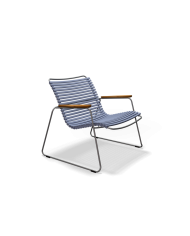 Sedia Click Roomy Lounge con braccioli Houe