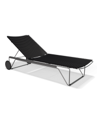 Lettino Click Adjustable chaise longue Houe