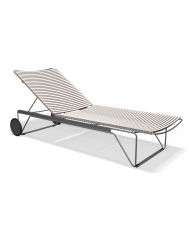 Lettino Click Adjustable chaise longue Houe