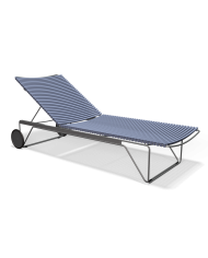 Lettino Click Adjustable chaise longue Houe