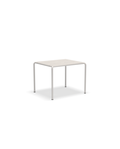 Tavolo Da Esterno Avanti Alluminio Bianco Houe