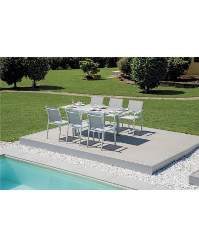 Tavolo da Giardino Spalato Allungabile Greenwood