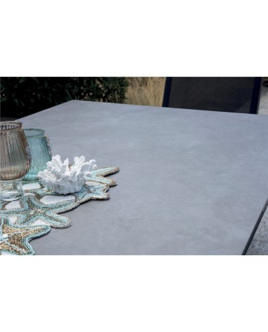 Tavolo Da Giardino Alghero Antracite 180x90 Greenwood