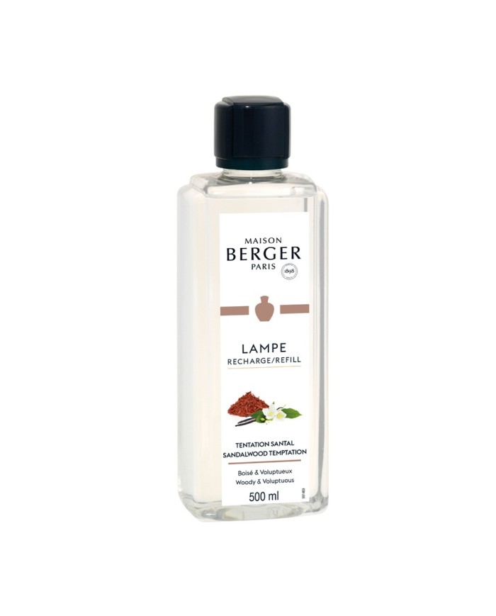 Maison Berger Ricarica Lampe Tentation Santal 500 ml