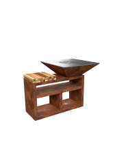 Vulcanus Grill Pro910 Masterchef con Multigrid, Coperchio, Spatola e Piastra GastroPro