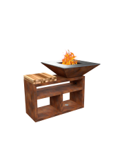 Vulcanus Grill Pro910 Masterchef con Multigrid, Coperchio, Spatola e Piastra GastroPro