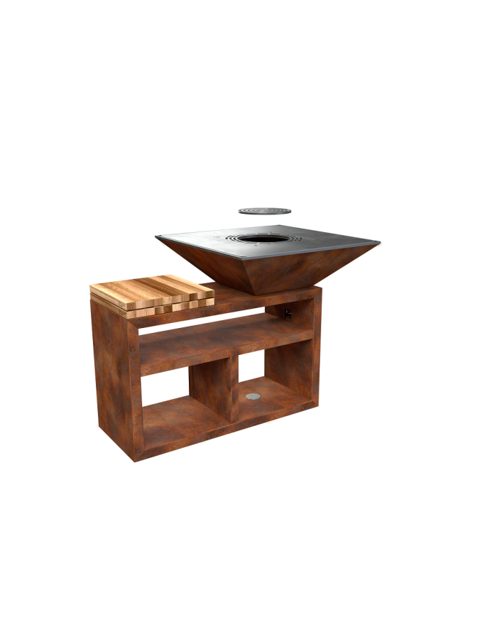 Vulcanus Grill Pro910 Masterchef con Multigrid, Coperchio, Spatola e Piastra GastroPro